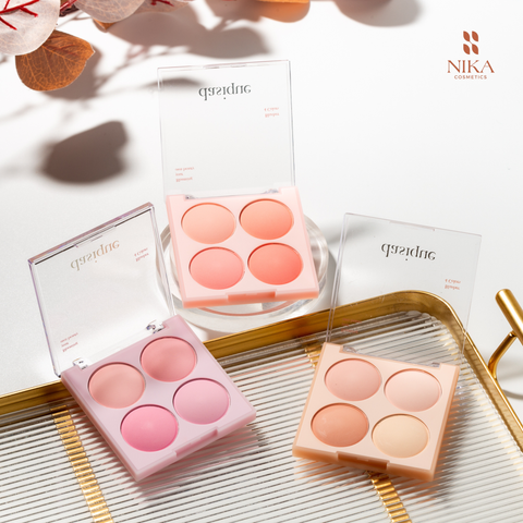 Bảng Má Hồng Dasique Blending Mood Cheek 4 Ô 11G