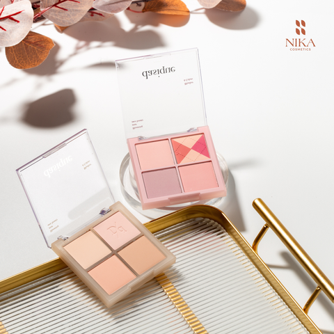 Bảng Má Hồng Dasique Blending Mood Cheek 4 Ô 11G