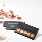 Bảng Phấn Mắt Má Hồng Kryolan Blusher Palette 5 Colors