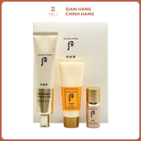 Set Kem Chống Nắng Chống Nhăn Whoo Vàng Wrinkle Sun Cream SPF 50/PA++++