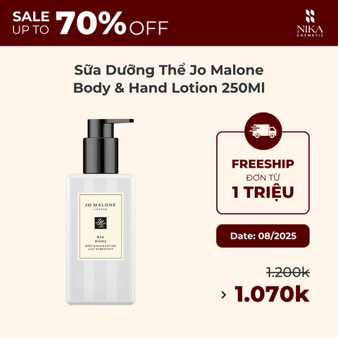 Sữa Dưỡng Thể Jo Malone Body & Hand Lotion 250Ml