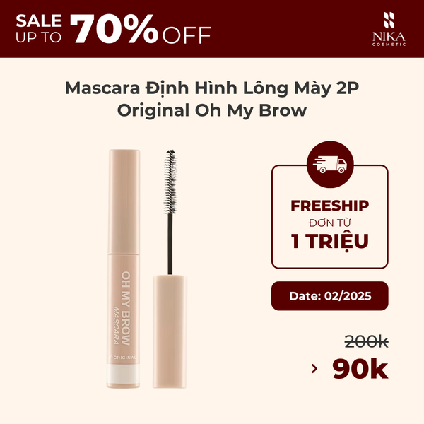 Mascara Định Hình Lông Mày 2P Original Oh My Brow