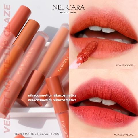 Son Kem Nee Cara Velvet Matte Lip Glaze 4G