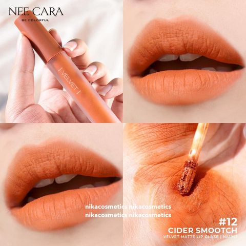 Son Kem Nee Cara Velvet Matte Lip Glaze 4G