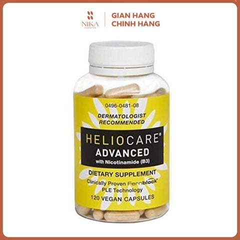 Viên Uống Chống Nắng Heliocare Advanced Dietary Supplement 120V