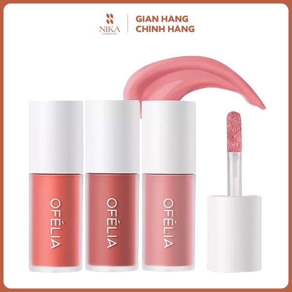 Má Hồng Dạng Kem Ofelia Lolli Liquid Blush 4.3G
