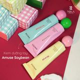 Kem Dưỡng Da Tay Amuse Vegan Soybean Hand Cream 50Ml