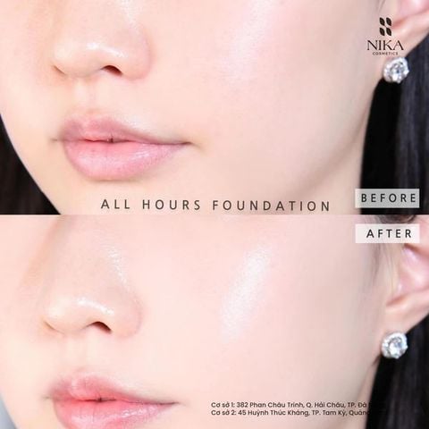 Kem Nền Ysl All Hour Foundation Full Cover Luminous Matte Spf 40 25Ml