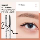 Chì Kẻ Mắt Clio Sharp So Simple Waterproof Pencil Liner