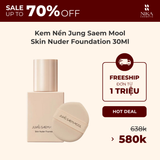 Kem Nền Jung Saem Mool Skin Nuder Foundation 30Ml