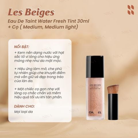 Kem Nền Chanel Les Beiges Water Fresh Tint 30ML