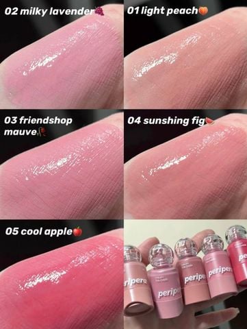 Má Hồng Kem Peripera Syrupy Tok Cheek 9G