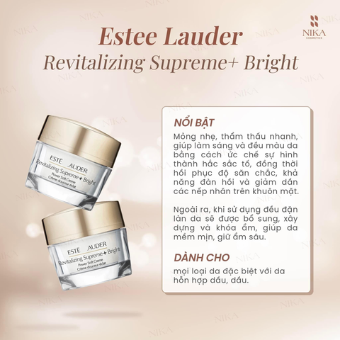 Kem Dưỡng Estee Lauder Revitalizing Supreme+ Bright