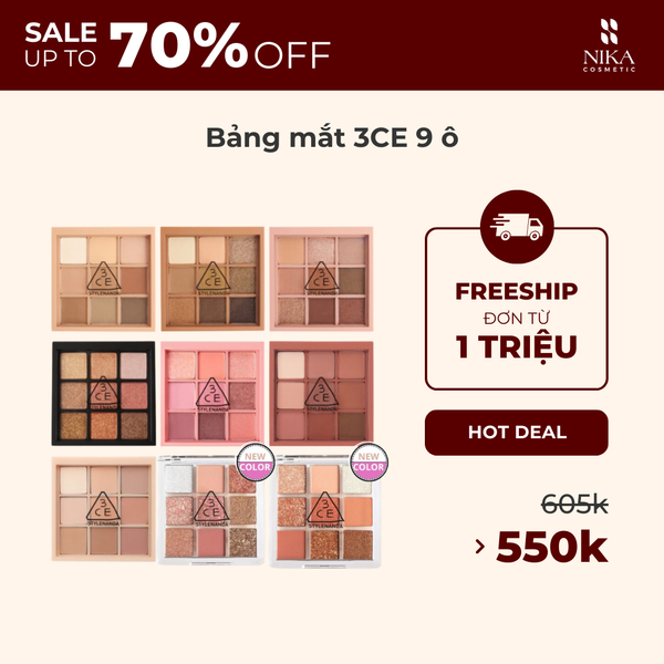 Bảng Mắt 3Ce Multi Eye Color Palette 9 Ô
