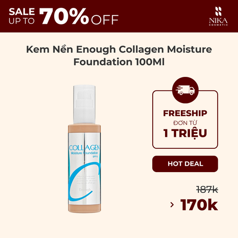 Kem Nền Enough Collagen Moisture Foundation 100Ml