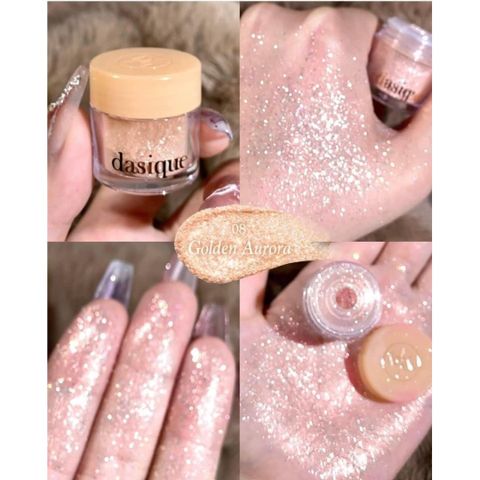 Nhũ Mắt Dasique Summer Coral Starlit Glitter Powder 1.8G