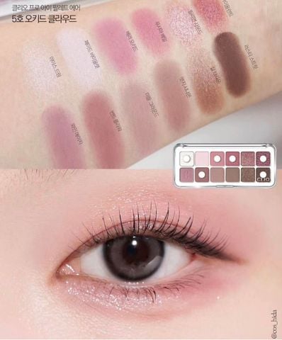 Bảng Mắt Clio Pro Eye Palette 12 Ô