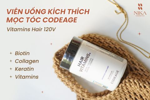 Viên Uống Kích Thích Mọc Tóc Codeage Vitamins Hair 120V