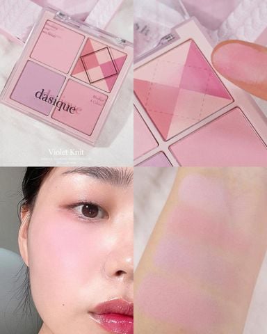 Bảng Má Hồng Dasique Blending Mood Cheek 4 Ô 11G