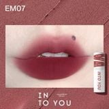Son Kem + Má hồng Into You Shero Super Matte Lip & Cheek Mud 2G