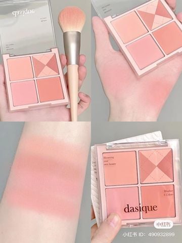 Bảng Má Hồng Dasique Blending Mood Cheek 4 Ô 11G