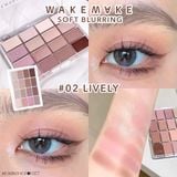 Bảng Mắt Wakemake Soft Blurring Eye Palette 16 Ô 14G