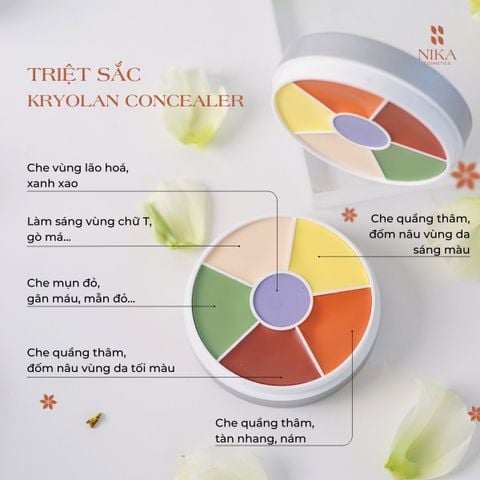 Triệt Sắc Kryolan Concealer Circle