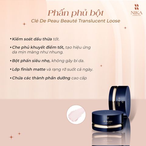 Phấn Phủ Bột Clé De Peau Beauté Translucent Loose Powder 26g
