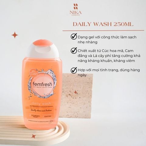 Dung Dịch Vệ Sinh Phụ Nữ Femfresh Soap Free