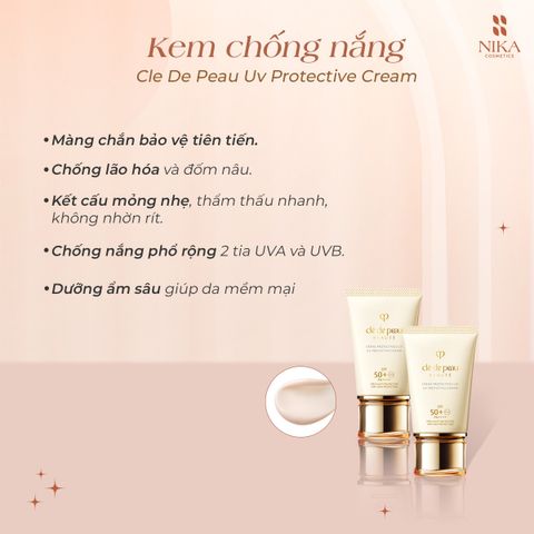 Kem Chống Nắng Cle De Peau Uv Protective Cream 50Ml