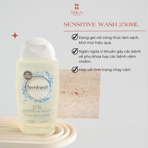 Dung Dịch Vệ Sinh Phụ Nữ Femfresh Soap Free