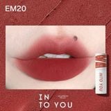 Son Kem + Má hồng Into You Shero Super Matte Lip & Cheek Mud 2G