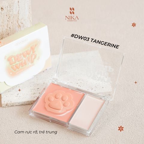 Má Hồng Kem + Highlight Black Rouge Dewy Whip Cheek And Beam 11.5G