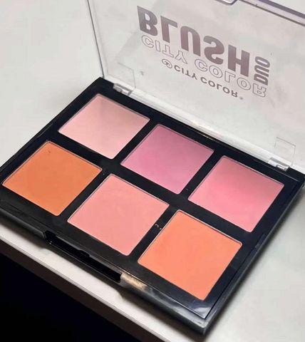 Bảng Má Hồng City Color Blush 6 Ô 8.6G