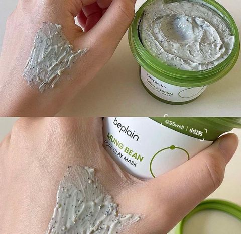 Mặt Nạ Đất Sét Beplain Mung Bean Pore Clay 120ml