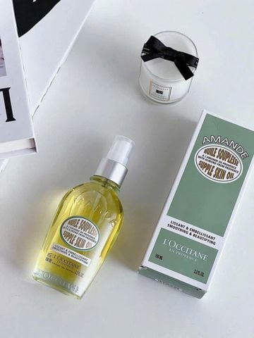 Tinh Dầu Chống Rạn Loccitane Almond Supple Skin Oil 100Ml