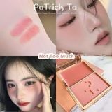 Phấn Má Hồng Patrick Ta Double Take Creme & Powder Blush