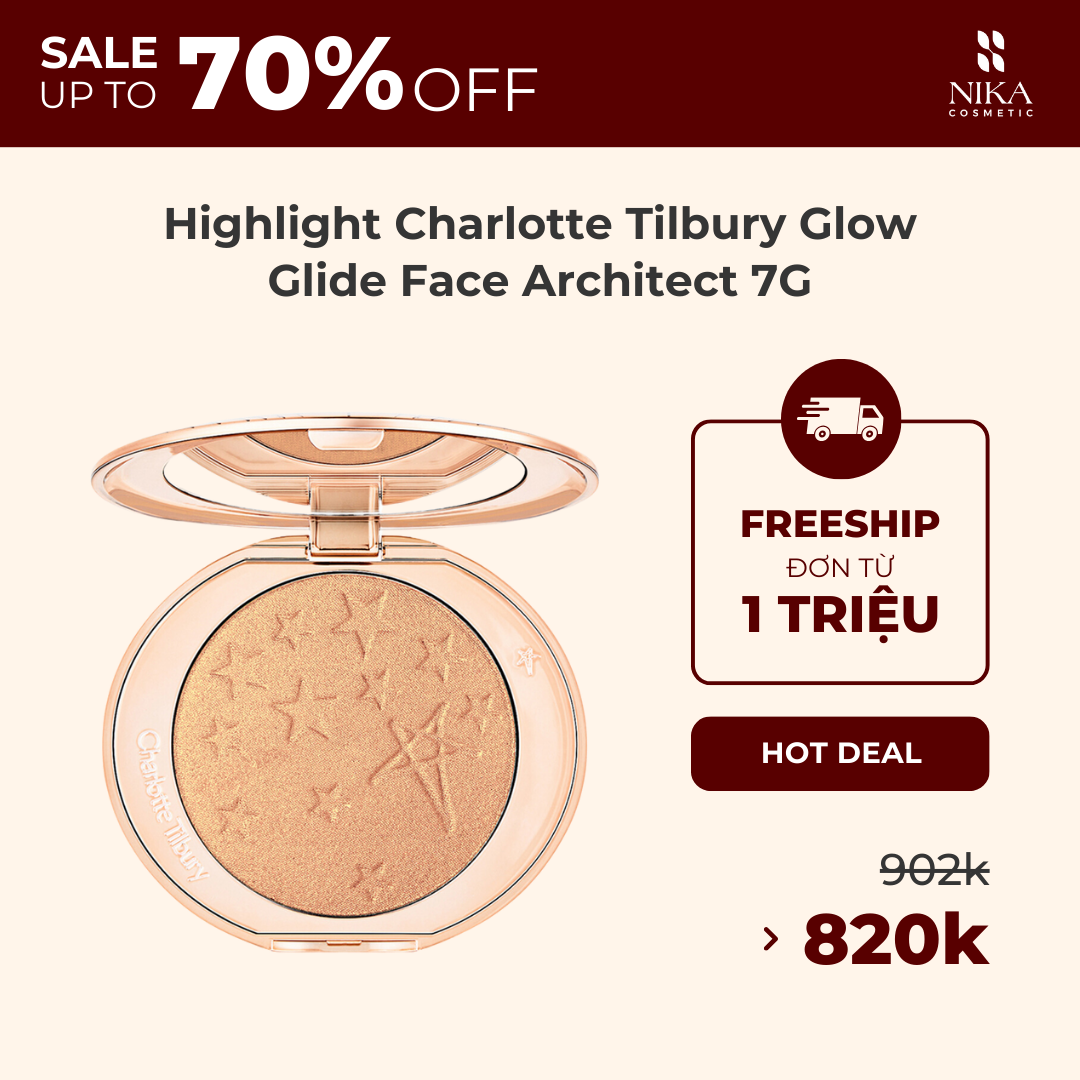 Highlight Charlotte Tilbury Glow Glide Face Architect 7G