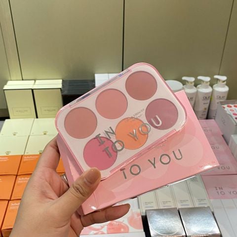 Bảng Má Hồng Into You Six-color Blush Palette 15G