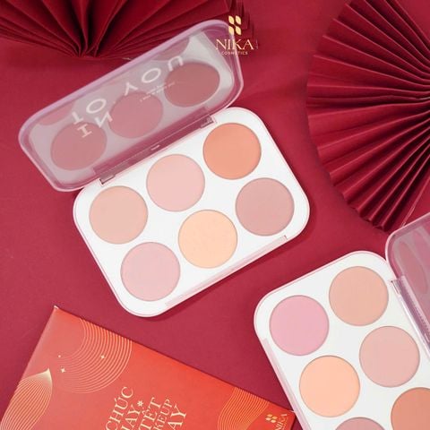 Bảng Má Hồng Into You Six-color Blush Palette 15G