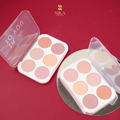 Bảng Má Hồng Into You Six-color Blush Palette 15G