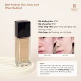 Kem Nền Dior Forever Skin Glow 24H Wear Radiant Foundation Perfection Hydration 30Ml