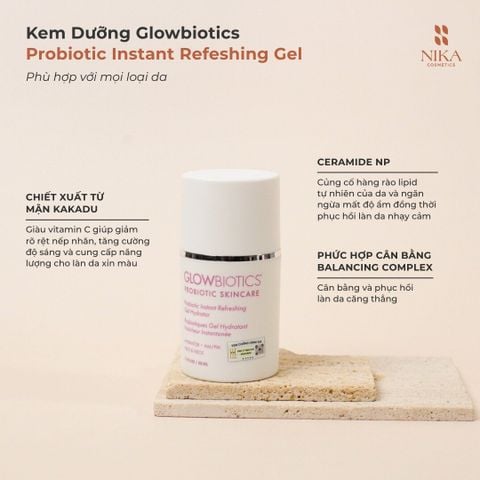 Kem Dưỡng Glowbiotics Probiotic Instant Refeshing Gel 50ML
