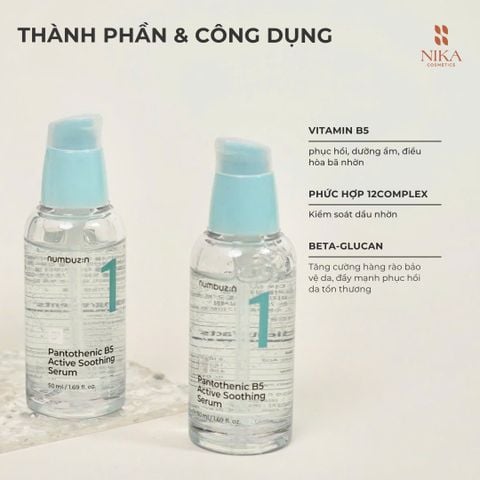 Serum Numbuzin Pantothenic B5 Active Soothing 50ML