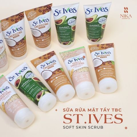 Sữa Rửa Mặt Tẩy Tế Bào Chết St.Ives 170G