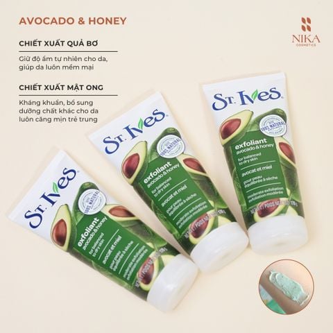Sữa Rửa Mặt Tẩy Tế Bào Chết St.Ives 170G
