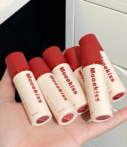 Son Kem Mooekiss Soft Matte Lip Cream 3G