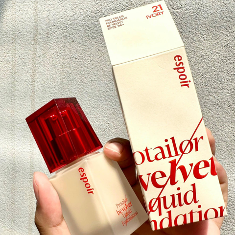 Kem Nền Espoir Pro Tailor Be Velvet Foundation SPF22 PA++ 30G