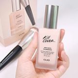 Set Kem Nền Clio Kill Cover New Matte Foundation Spf20 Pa++ Kèm Cọ Nền