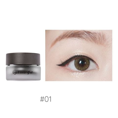 Gel Kẻ Mắt JudyDoll Eyeliner Gel Kèm Cọ